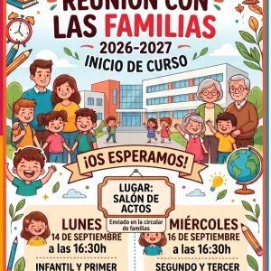 Reunión de inicio de curso